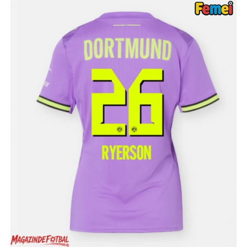 Borussia Dortmund Julian Ryerson #26 Tricou Fotbal Replică 2026-27 Femei Treilea Borussia Dortmund Julian Ryerson #26 Tricou Fotbal Replică 2026-27 Femei Treilea